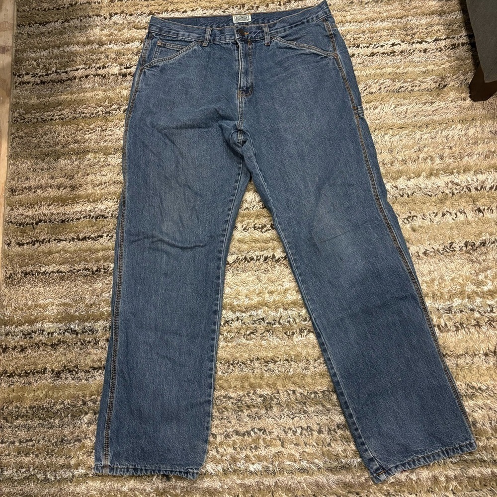 Schmidt‎ Workwear Flannel Lined Jeans 36X34, 32 Inseam